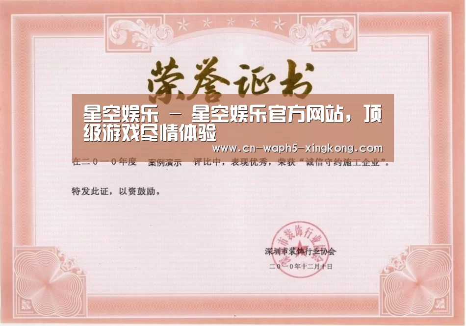 荣誉证书二(图1)